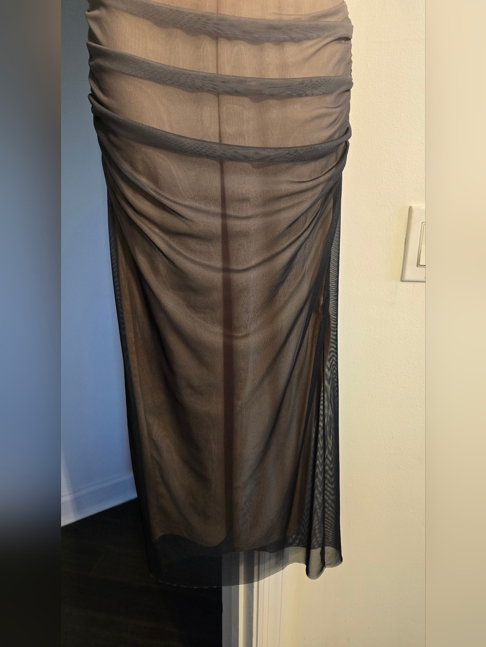 Zara sheer and tulle slip dress - Size Medium - Picture 8 of 12